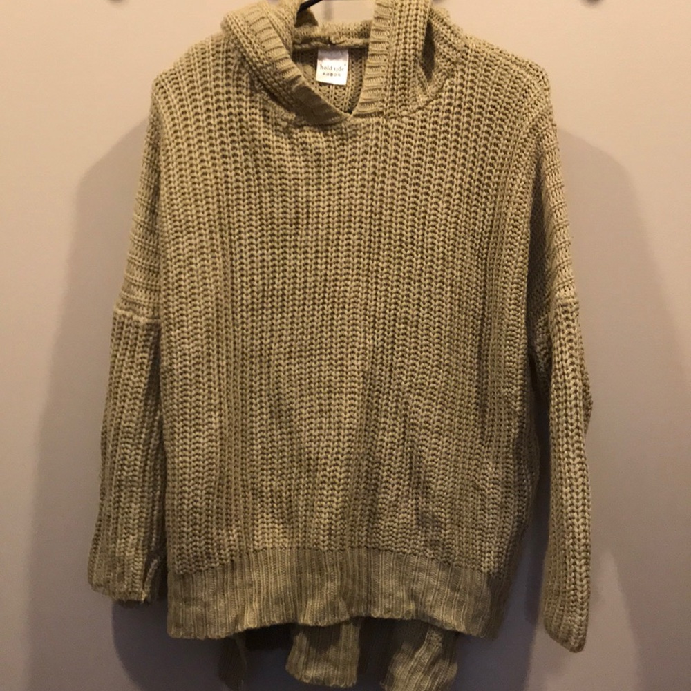 hooded sweater long sleeve size small